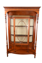 Load image into Gallery viewer, Solid Mahogany English Bookcase c.1900 - The Barn Antiques