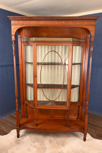 Solid Mahogany English Bookcase c.1900 - The Barn Antiques