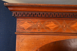 Solid Mahogany English Bookcase c.1900 - The Barn Antiques