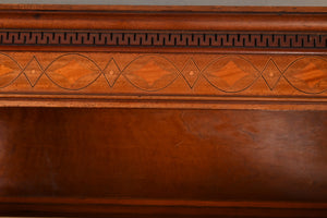 Solid Mahogany English Bookcase c.1900 - The Barn Antiques