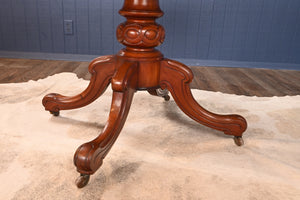 English Walnut Loo Table c.1890 - The Barn Antiques