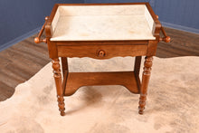 Load image into Gallery viewer, French Marble Topped Washstand c.1890 - The Barn Antiques