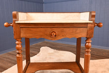 Load image into Gallery viewer, French Marble Topped Washstand c.1890 - The Barn Antiques