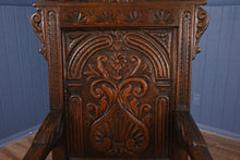 Load image into Gallery viewer, English Oak Captains Chair c.1900 - The Barn Antiques