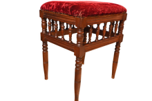 Load image into Gallery viewer, Victorian Walnut Stool c.1890 - The Barn Antiques