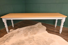 Load image into Gallery viewer, English Reclaimed Pine Farm Table *almost 8ft* - The Barn Antiques