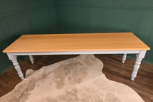 Load image into Gallery viewer, English Reclaimed Pine Farm Table *almost 8ft* - The Barn Antiques