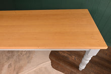 Load image into Gallery viewer, English Reclaimed Pine Farm Table *almost 8ft* - The Barn Antiques