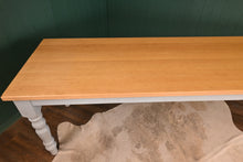 Load image into Gallery viewer, English Reclaimed Pine Farm Table *almost 8ft* - The Barn Antiques