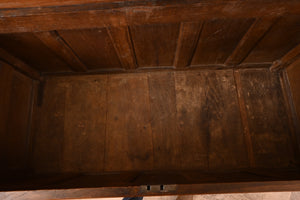 English Carved Oak Bedding Box - The Barn Antiques