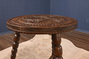 French Hand Carved Occasional Table c.1890 - The Barn Antiques