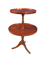 Load image into Gallery viewer, English Mahogany Two Tiered Occasional Table - The Barn Antiques