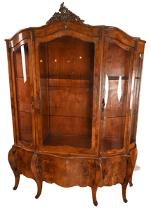 Walnut Bombay Cabinet c.1890 - The Barn Antiques