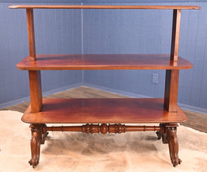 English Solid Mahogany Metamorphic Table c.1850 - The Barn Antiques