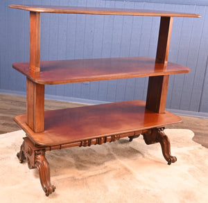 English Solid Mahogany Metamorphic Table c.1850 - The Barn Antiques