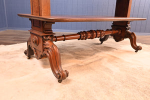 English Solid Mahogany Metamorphic Table c.1850 - The Barn Antiques