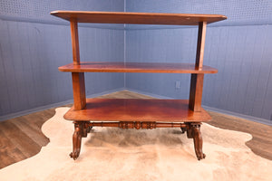 English Solid Mahogany Metamorphic Table c.1850 - The Barn Antiques