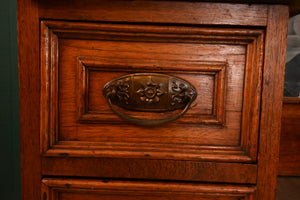 Carved Walnut Dresser c.1880 - The Barn Antiques