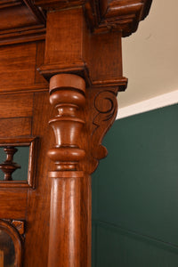 Carved Walnut Dresser c.1880 - The Barn Antiques