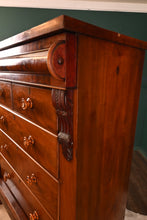 Load image into Gallery viewer, Mahogany Scottish Chest of Drawers c.1880 - The Barn Antiques
