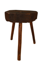 Load image into Gallery viewer, English Primitive Country Stool - The Barn Antiques