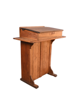 Load image into Gallery viewer, Pine Schoolmaster&#39;s Desk/Lectern - The Barn Antiques