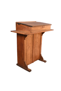 Pine Schoolmaster's Desk/Lectern - The Barn Antiques