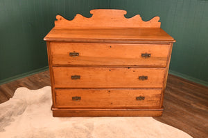 English Pine Chest of Drawers c.1900 - The Barn Antiques