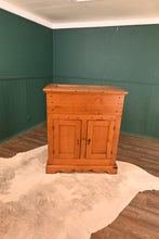 Load image into Gallery viewer, Primitive Pine Ice Box c.1890 - The Barn Antiques