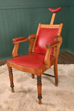 Load image into Gallery viewer, English Mahogany Barber Chair c.1900 - The Barn Antiques