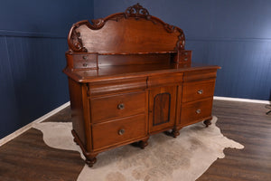 Mahogany Sideboard - The Barn Antiques