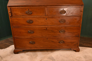 Georgian English Mahogany Bureau c.1830 - The Barn Antiques