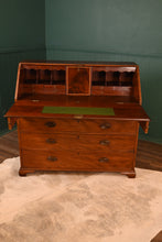 Load image into Gallery viewer, Georgian English Mahogany Bureau c.1830 - The Barn Antiques