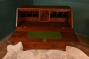 Georgian English Mahogany Bureau c.1830 - The Barn Antiques