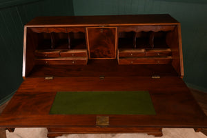 Georgian English Mahogany Bureau c.1830 - The Barn Antiques