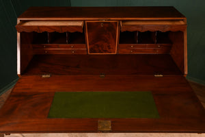 Georgian English Mahogany Bureau c.1830 - The Barn Antiques