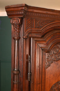 Stunning Carved French Corner Cabinet c.1820 - The Barn Antiques