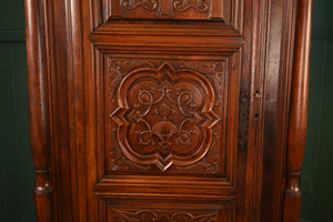 Stunning Carved French Corner Cabinet c.1820 - The Barn Antiques