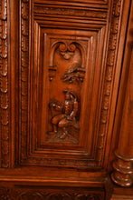 Load image into Gallery viewer, Heavily Carved Oak Continental Cabinet c.1870 - The Barn Antiques