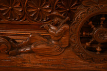 Load image into Gallery viewer, Heavily Carved Oak Continental Cabinet c.1870 - The Barn Antiques