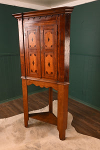 English Oak Corner Cabinet c.1870 - The Barn Antiques