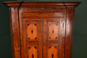 English Oak Corner Cabinet c.1870 - The Barn Antiques