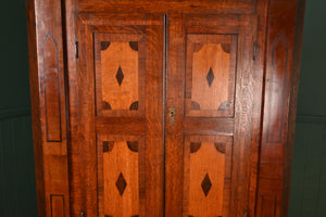 English Oak Corner Cabinet c.1870 - The Barn Antiques