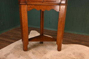 English Oak Corner Cabinet c.1870 - The Barn Antiques