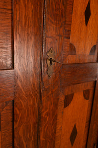 English Oak Corner Cabinet c.1870 - The Barn Antiques