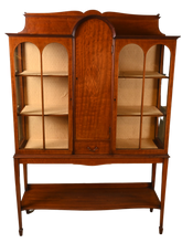 Load image into Gallery viewer, English Mahogany Inlaid Cabinet c.1900 - The Barn Antiques