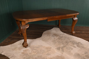 Mahogany Crank Table - The Barn Antiques