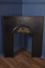 Load image into Gallery viewer, English Cast Iron Fire Insert c.1920 - The Barn Antiques