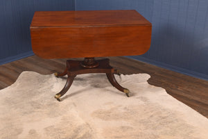 English Mahogany Pembroke Table c.1880 - The Barn Antiques