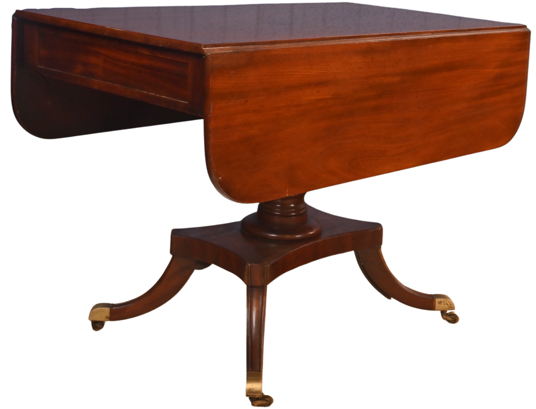 English Mahogany Pembroke Table c.1880 - The Barn Antiques